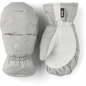 Kids' Hestra Foss Jr. Mitt Mittens Gloves Grey | ZPVJLK490