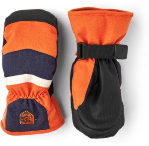 Kids' Hestra GORE-TEX Atlas Jr. Mitt Mittens Gloves Orange | WTZIBC610