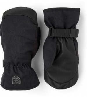 Kids' Hestra GORE-TEX Atlas Jr. Mitt Mittens Gloves Black | WUTXHF684