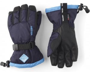 Kids' Hestra Gauntlet CZone Jr. Finger Gloves Dark Navy | ZSRQAI832