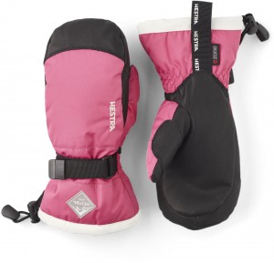 Kids' Hestra Gauntlet CZone Jr. Mitt Mittens Gloves Fuchsia | CPBTSM186