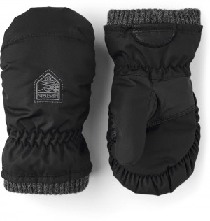 Kids' Hestra My First Hestra Mitt Mittens Gloves Black | KWLDOZ396