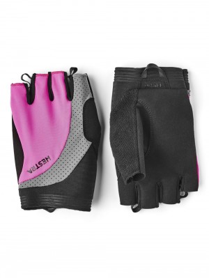 Men's Hestra Apex Reflective Short 5-finger Bike & Mtb Gloves Cerice | ORWTKM032