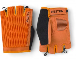 Men's Hestra Bike Short Sr. 5-finger Bike & Mtb Gloves Orange | DVFWIY132