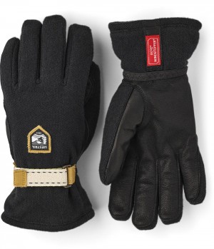 Men's Hestra Windstopper Tour Cross Country Gloves Black | NMQPKG461