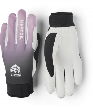 Men's Hestra XC Pace Cross Country Gloves Pink | QLYPDR680