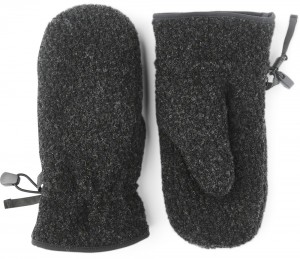 Women's Hestra Alta Mitt Knitted Gloves Charcoal | QRMCYZ064