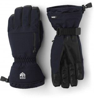 Women's Hestra CZone Pointer Ski Gloves Navy | DMOESA240