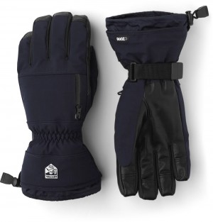 Women's Hestra CZone Pointer Waterproof Gloves Navy | ASTBZP381