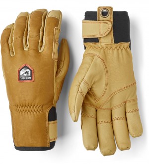 Women's Hestra Ergo Grip Incline Ski Gloves Cork/Brown | OMEKXY639