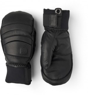 Women's Hestra Fall Line Mitt Ski Gloves Black | FXYGNK047