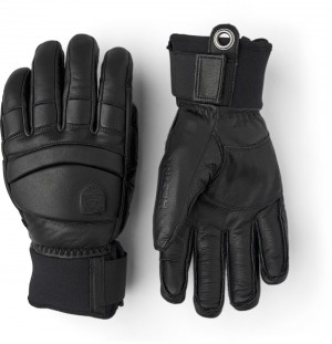 Women's Hestra Fall Line Ski Gloves Black | VBWLOD894