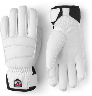 Women's Hestra Fall Line Ski Gloves White | TCDOSX579