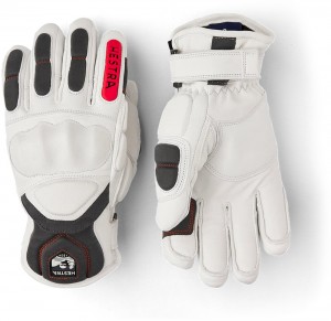 Women's Hestra Impact Racing Sr. Ski Gloves White | ZWSIUP136