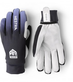 Women's Hestra Infinium Momentum Cross Country Ski Gloves Black | HFGJNA936