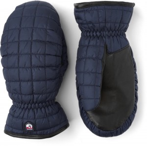 Women's Hestra Moon Light Mitt Ski Gloves Navy | WQUNTK467