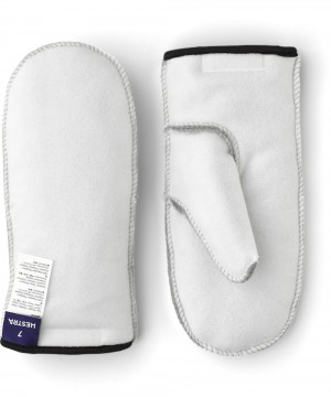 Women's Hestra Patrol Liner Mitt Liners & Inner Gloves White | QPYAFG256