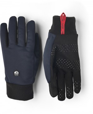 Women's Hestra Windshield Liner Liners & Inner Gloves Navy | XTOSEN073