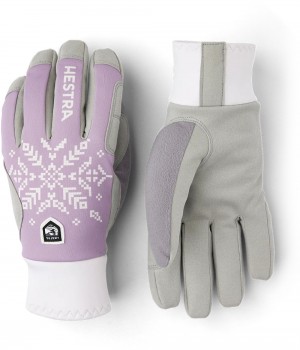 Women's Hestra XC Primaloft Bike & Mtb Gloves Syringa | OIWCMT258