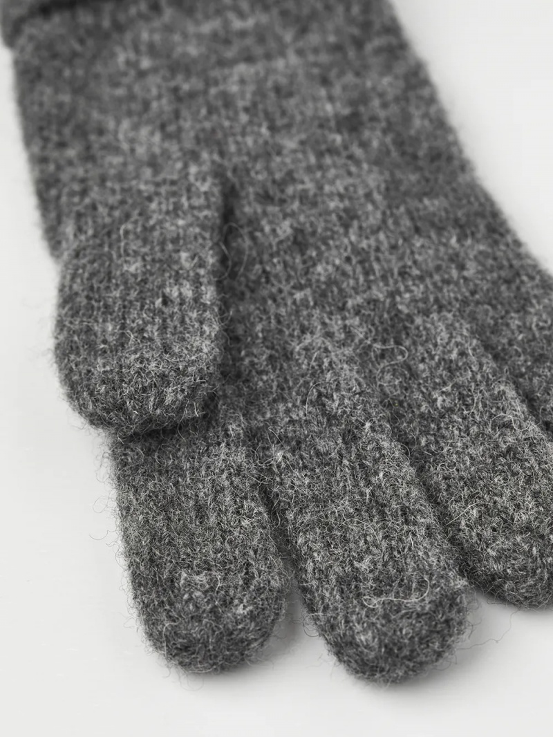 Men's Hestra Pancho Liner 5-finger Liners & Inner Gloves Grey | ANCZVI328