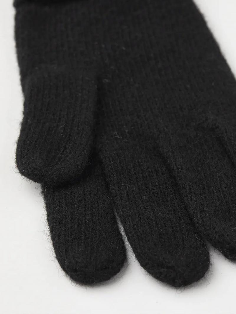 Men's Hestra Pancho Liner 5-finger Liners & Inner Gloves Black | LHAYVB546