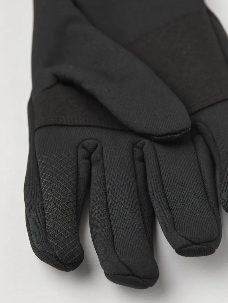 Men's Hestra Touch Point Fleece Liner Sr. Liners & Inner Gloves Black | SNREPU045