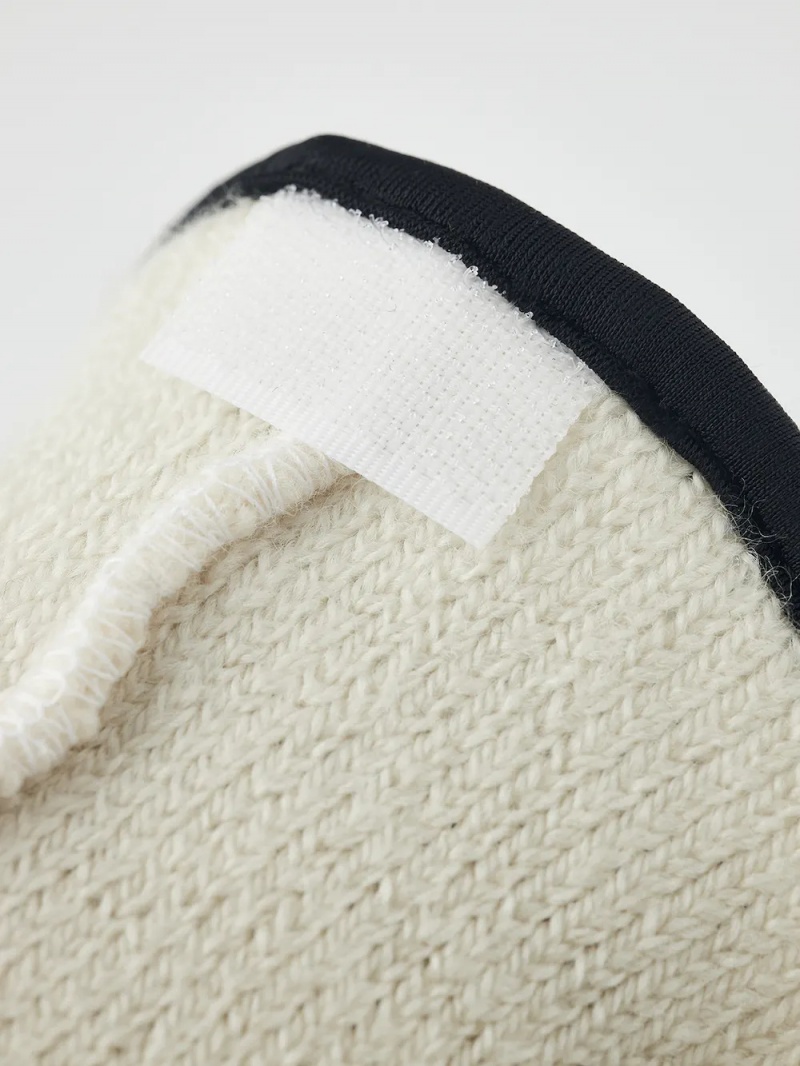 Men's Hestra Wakayama Wool Liner 5-finger Liners & Inner Gloves White | GUXOJC806