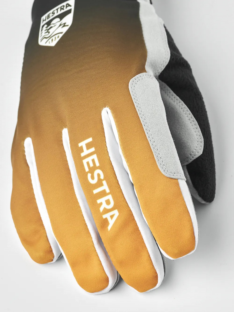 Men's Hestra XC Pace Cross Country Gloves Orange | YJFXPR589