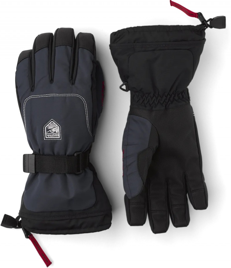 Women\'s Hestra Gauntlet Sr. Ski Gloves Dark Navy | RSVYAI045