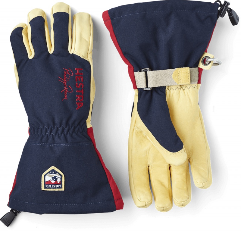 Women\'s Hestra Philippe Raoux Classic Ski Gloves Navy | FCYVWK950